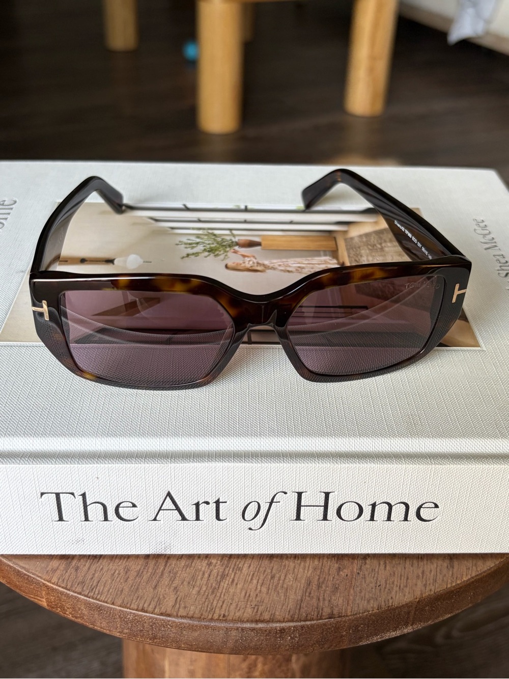 Tom Ford Silvano-02 TF989 52Y Havana Square Sunglasses 56mm - Picture 6 of 16